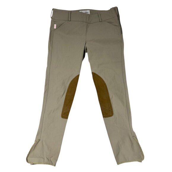 The Tailored Sportsman English Riding Breeches Khaki Size 30 Made In USA! - Picture 1 of 11